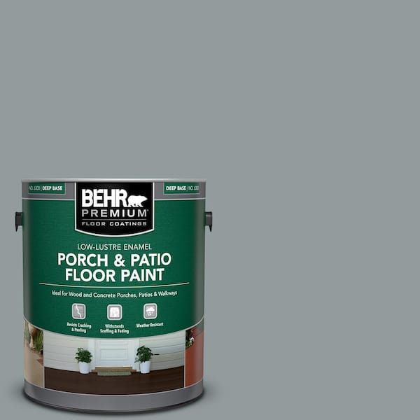 1 gal. #720F-4 Stone Fence Low-Lustre Enamel Interior/Exterior Porch and Patio Floor Paint
