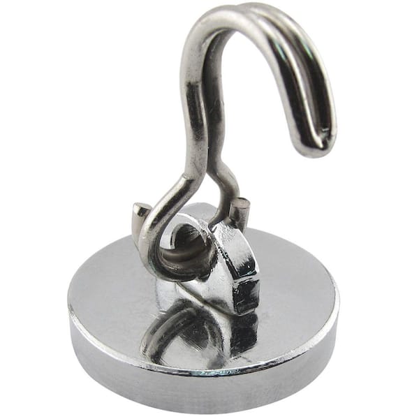 Everbilt 40 lb. Neodymium Magnet Pull with Swing Hook