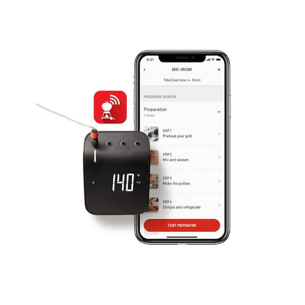 Weber Connect Smart Grilling Hub 3201 - The Home Depot