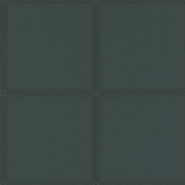 Advantage Blue Avenue Slate Leather Wallpaper Sample 4041