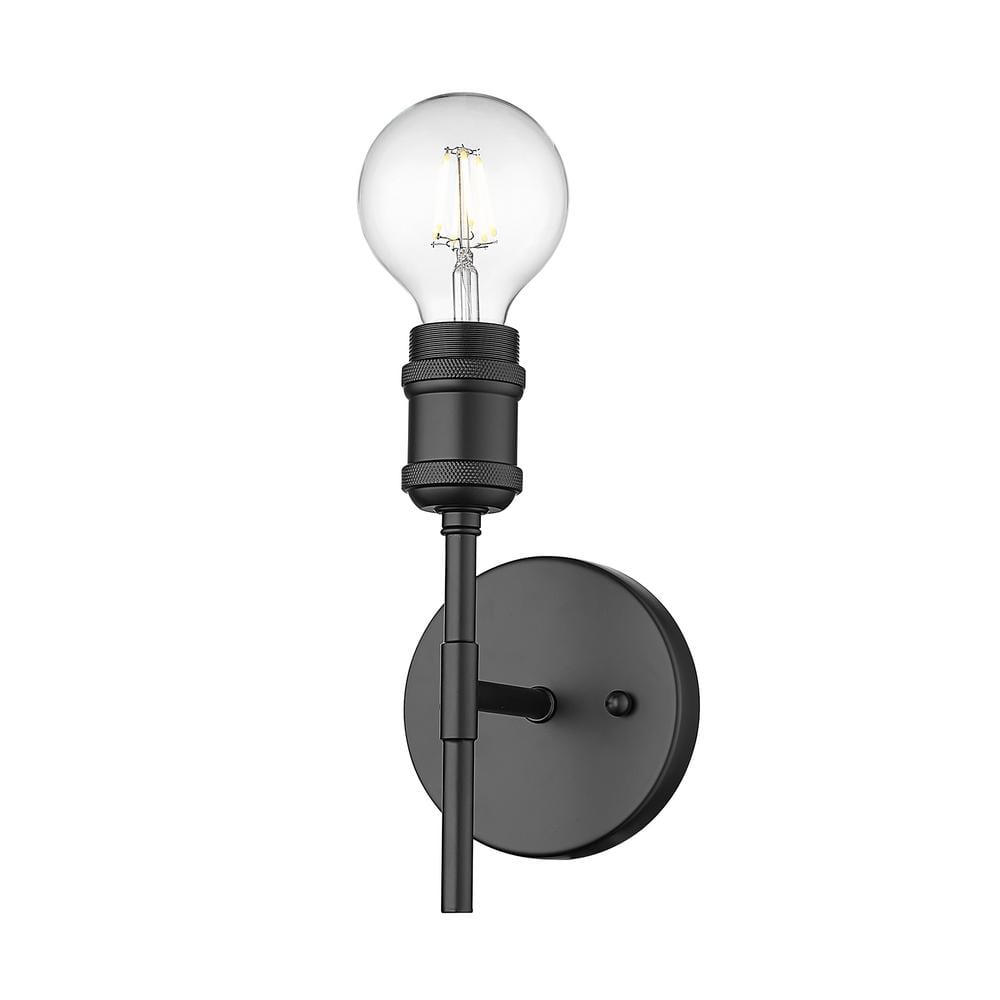 Axel 1-Light Matte Black Wall Sconce price history on PriceWatchPro