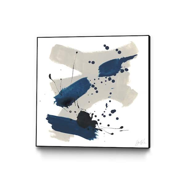 30 in. x 30 in. "Kanji III" by June Erica Vess Framed Wall Art WAG129816_3030CF The Home Depot