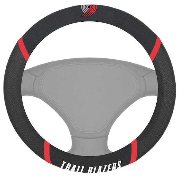 FANMATS NBA Portland Trail Blazers Steering Wheel Cover