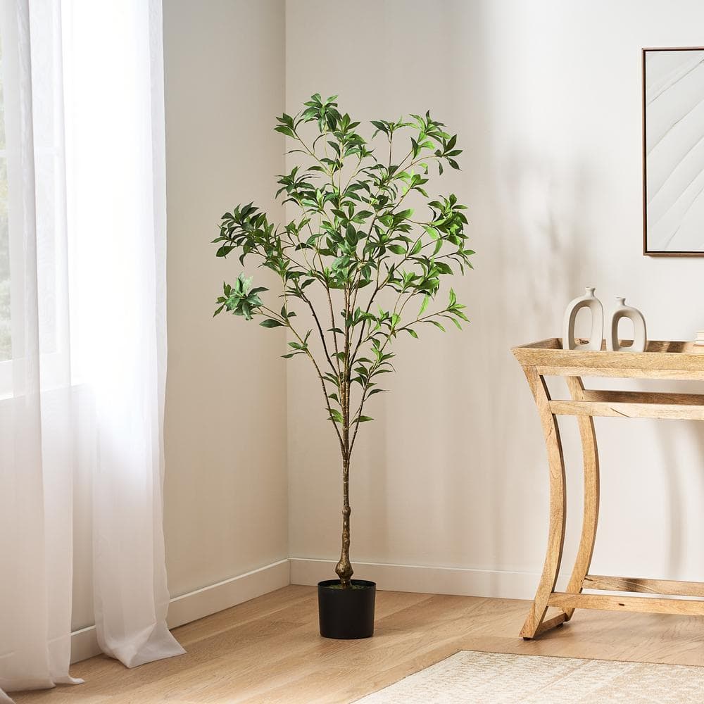 5 ft. Artificial Pieris Tree for Indoor or Outdoor Decor