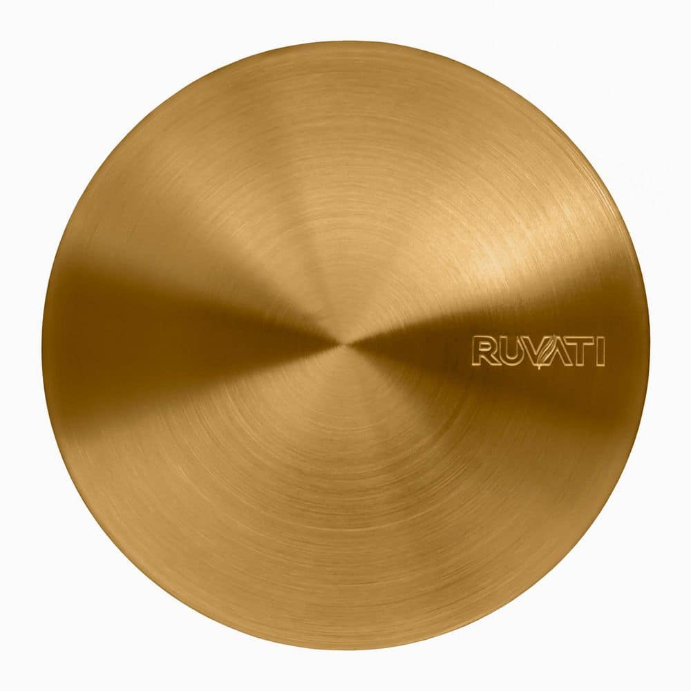 5 in. D Gold Stainless Steel Decorative Drain Cover price history on PriceWatchPro