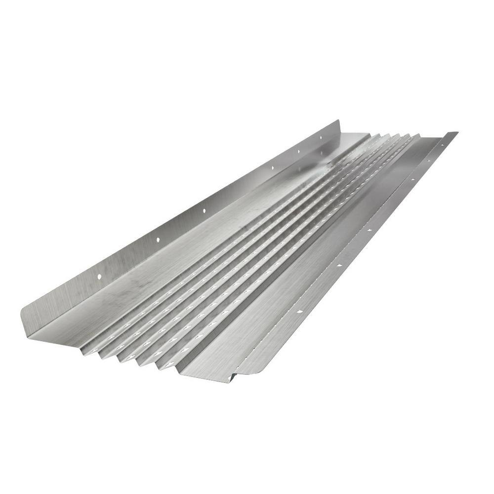 Gutter Guard By Gutterglove 4 Ft. L X 6 In. W All-Aluminum Gutter Guard ...