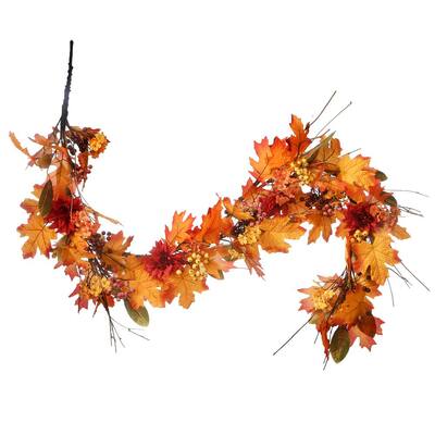 Fall Garlands - Fall Decorations - The Home Depot