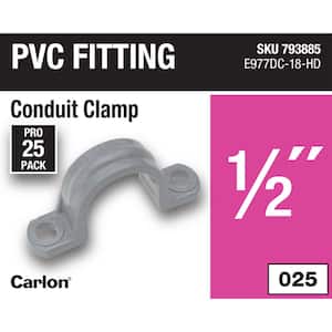 1/2 in. PVC Conduit Clamp (25-Pack)
