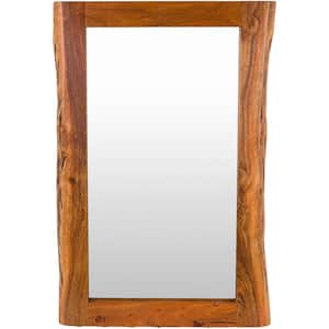 Dante 36 in. H x 24 in. W Bron Framed Decorative Mirror