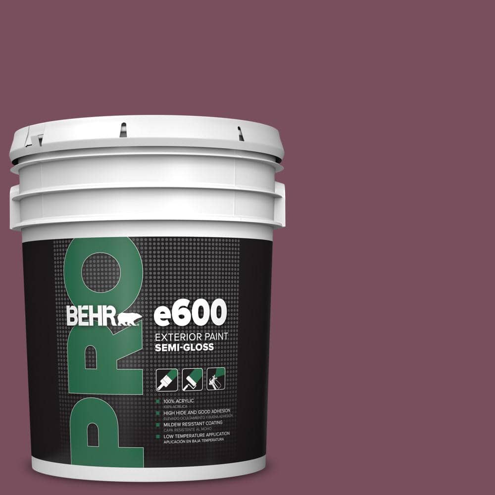 5 gal. #100D-7 Maroon Semi-Gloss Exterior Paint price history on PriceWatchPro