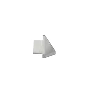 Emac Novobisel Matt Silver 3/8 in. x 98-1/2 in. Aluminum Tile Edging ...