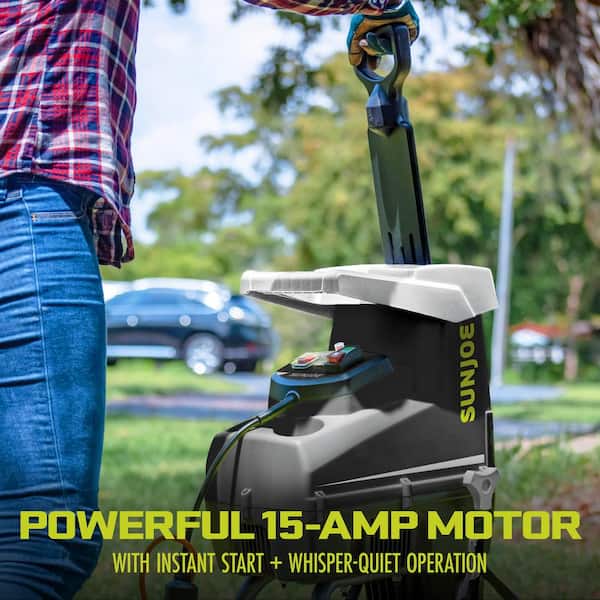 Sun Joe 15 Amp 1.7 in. Cutting Diameter Electric Silent Wood