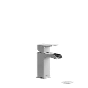 Single-Handle Single-Hole Bathroom Faucet in Polished Chrome