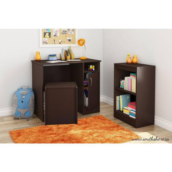 South Shore Freeport Chocolate Desk