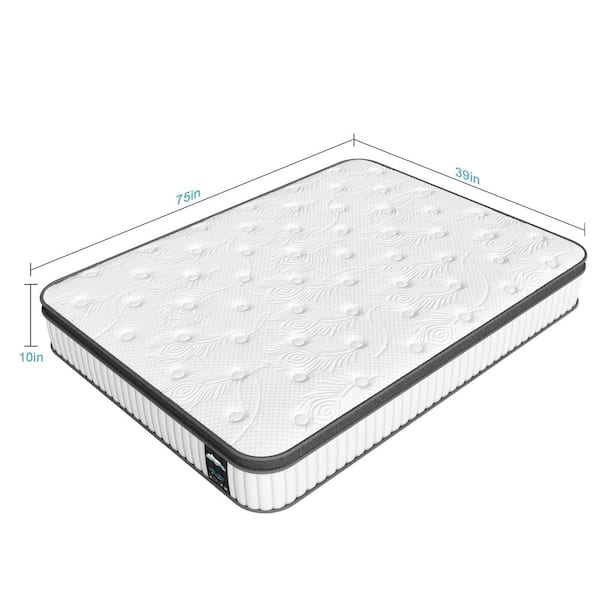 COOLCOMFORT - Medium-firm mattress with elastic foam and cooling