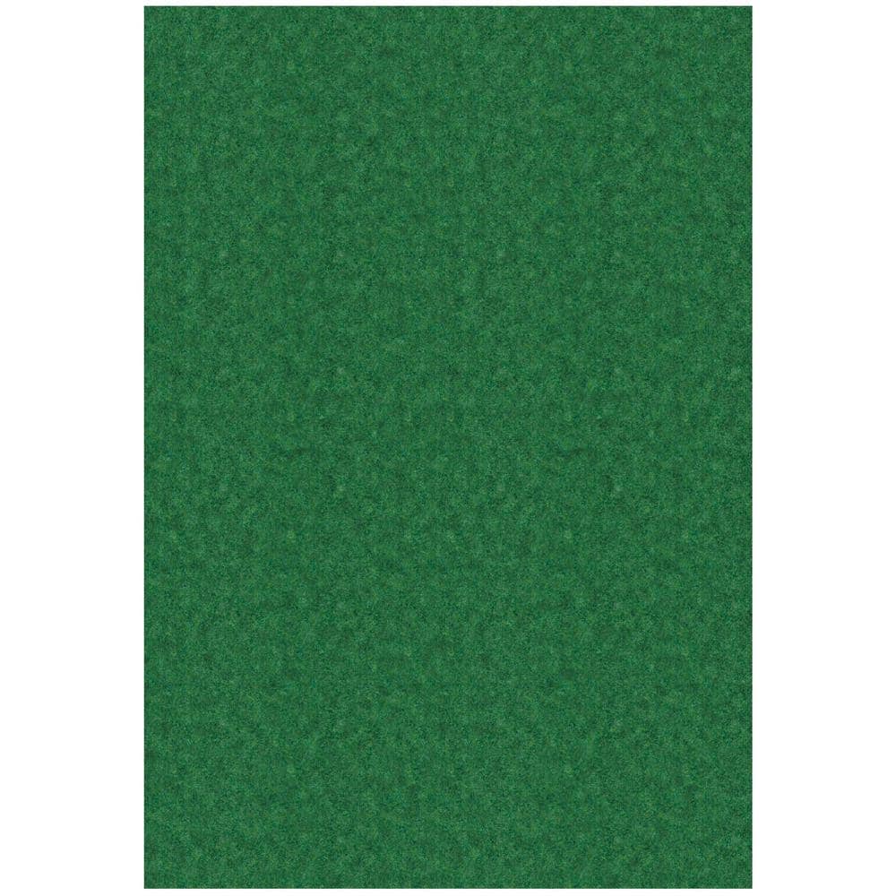 Lifesaver Scrape Rib Non-Slip Custom Long Hallway Runner Rug 6 ft. 6 in. x 10 ft. Green Polyester Garage Flooring price history on PriceWatchPro