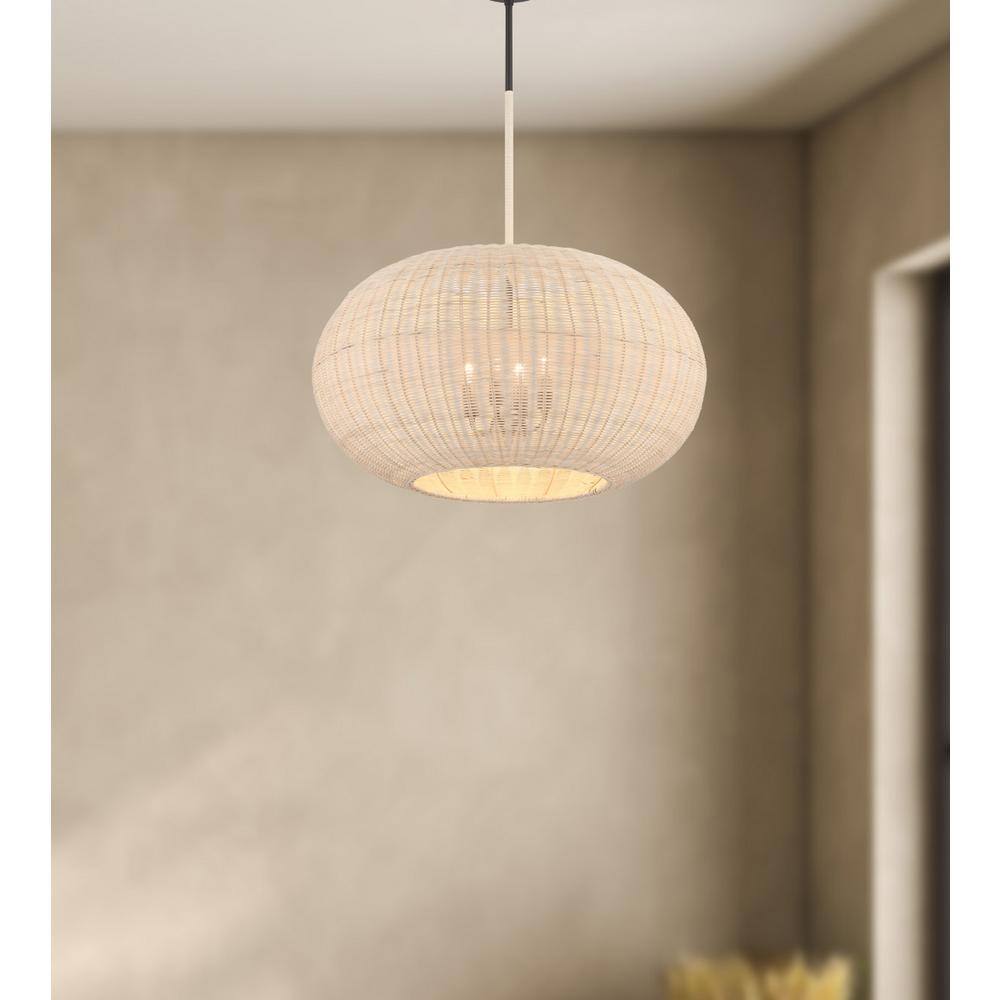 Modjeska 24" Coal Finish 4-Light Incandescent Pendant