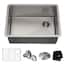 KRAUS Standart PRO 32 in. Undermount Single Bowl 16 Gauge Stainless ...