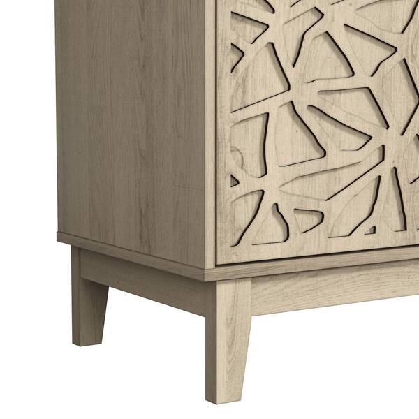GALANO Verbus Erdstall Oslo Oak Wood 61.5 in. 4-Door GALANO Verbus Erdstall Oslo Oak Wood 61.5 in. 4-Door