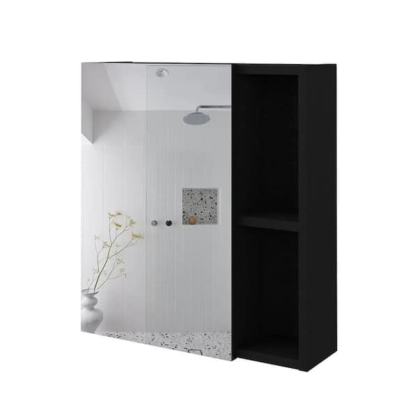 17.7 in. W x 19.6 in. H Rectangle Frameless Mirror Wall Mirror Vanity Mirror