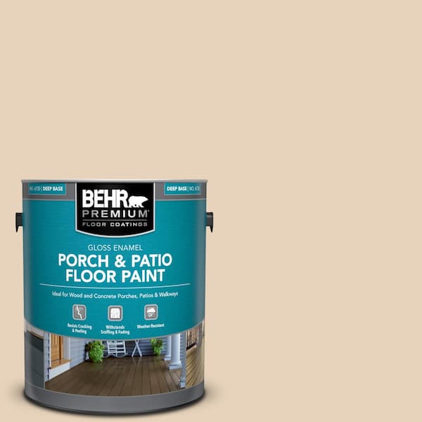 BEHR PREMIUM 1 gal. #PFC-11 Inviting Veranda Gloss Enamel Interior/Exterior Porch and Patio Floor Paint