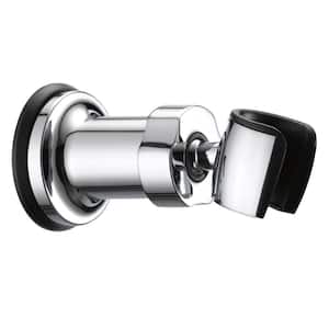 Adjustable Wall Mount for Handheld Shower Head in Lumicoat Chrome