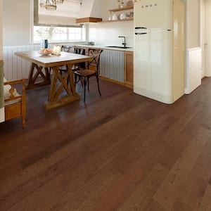 Sutton Post Hickory 3/8 in. x 5 in. Water Resistant Wire Brushed Engineered Hardwood Flooring (19.7 sq.ft./case)