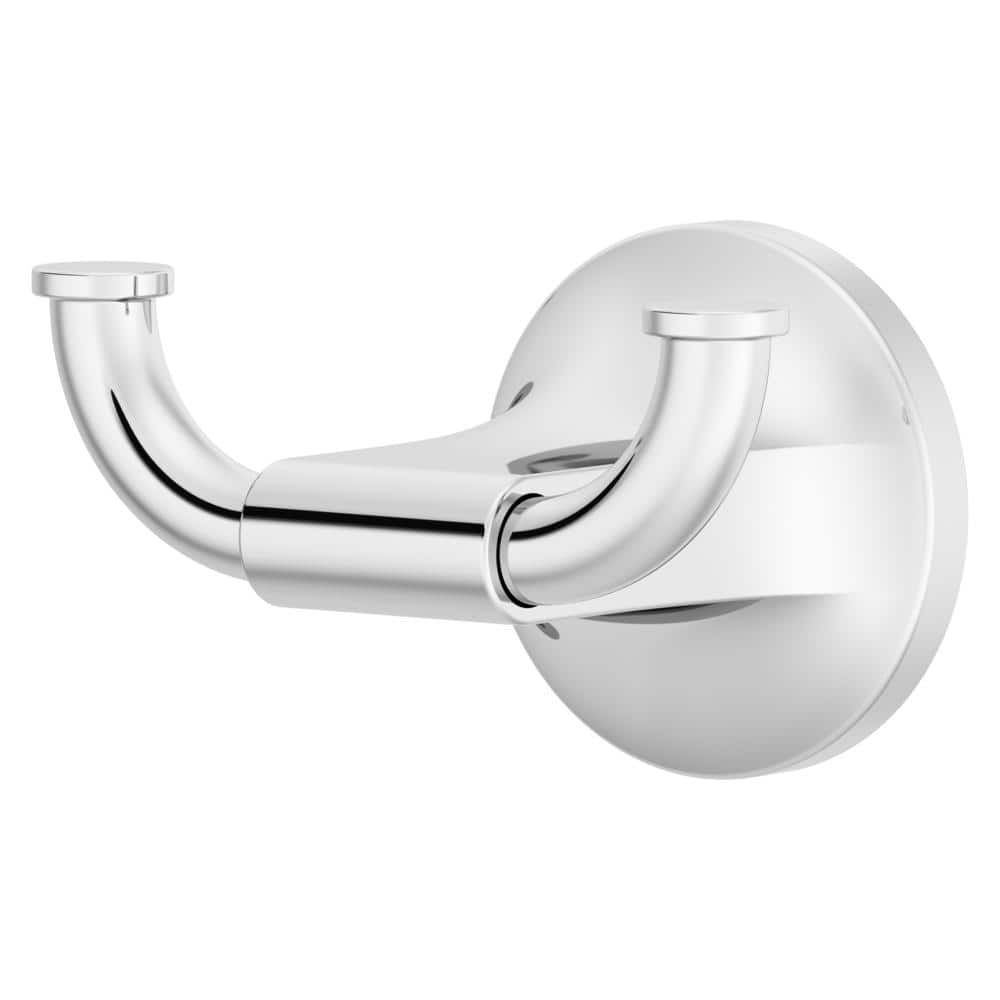 Modern J-Hook Double Robe/Towel Hook in Polished Chrome price history on PriceWatchPro