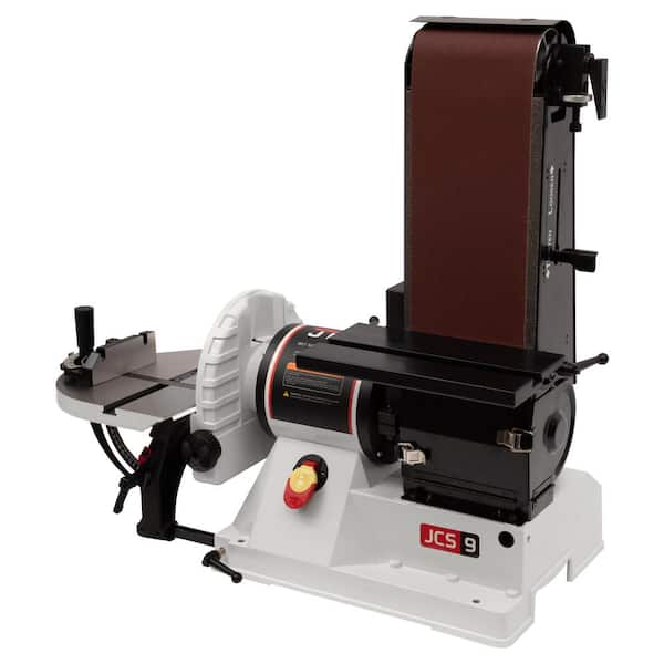 Jet 3/4 HP 6 in. x 48 in. Benchtop Belt and 9 in. Disc Sander, 115-Volt ...