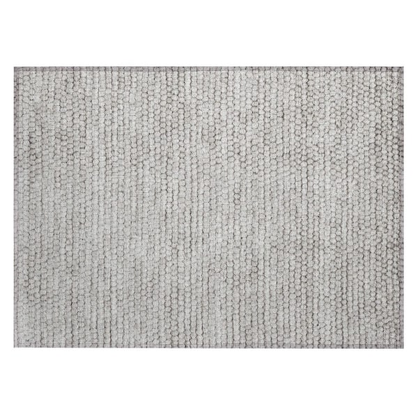 Chantille Machine Washable Indoor/Outdoor Abstract ACN2719 Taupe 3 ft. x 4 ft. Area Rug