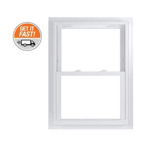 American Craftsman 37.75 in. x 48.75 in. 70 Series White Double Hung ...
