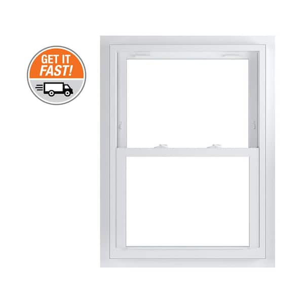 American Craftsman 29.75 in. x 40.75 in. 70 Series White Double