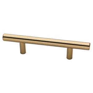 Liberty Bauhaus 3 in. (76 mm) Champagne Bronze Cabinet Drawer Bar Pull (25-Pack)