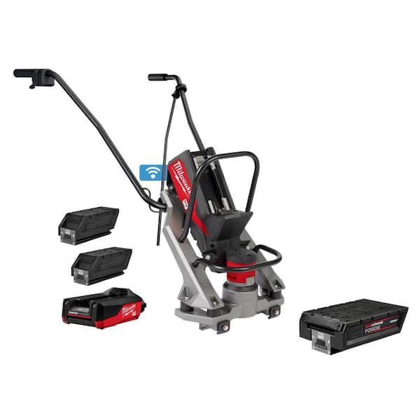 MX FUEL Lithium-Ion Cordless Vibratory Screed with (2) Batteries, Charger, & MX8. 0 Battery