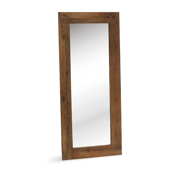 ZUO 63 in. x 27.6 in. Fir Wood Framed Visitation Mirror