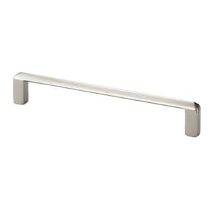 Italian Design Collection 5 in. Center-to-Center Satin Nickel Thin Cabinet Pull