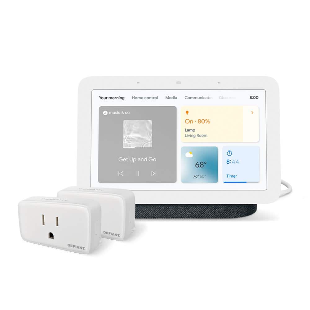 Google Nest Hub 7” Smart Display with Google Assistant (2nd Gen) - Chalk :  Electronics 