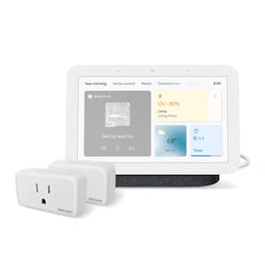 Google Nest Hub 2nd Gen - Smart Home Speaker and 7" Display with  Google Assistant - Charcoal GA01892-US - The Home Depot