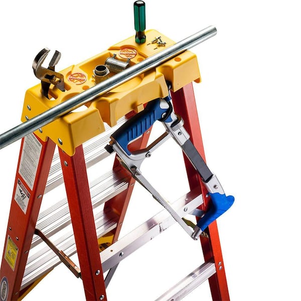 Werner Step Ladder 7 Ft Load Capacity Type Ia Duty Rating for sale online Fiberglass 300 Lb 