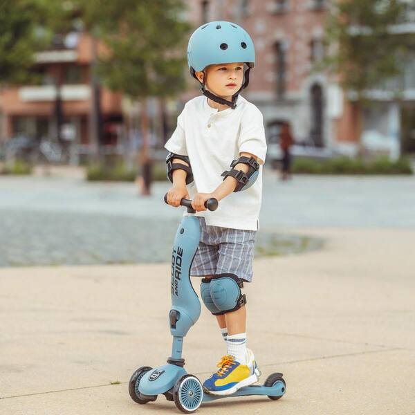 2 in 1-Ride-on and Stand Kids Scooter, Ages 1-5, Highwaykick