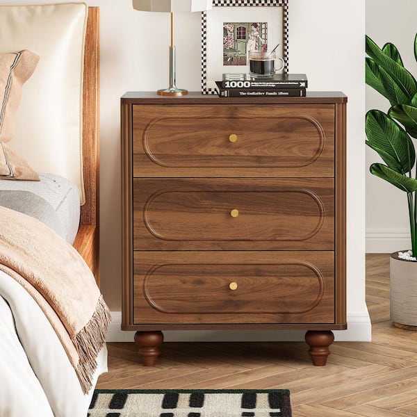 corner dresser Cabinet Cabinet Barcabinet Corner Bathroom Cabinet With Ample Storage Space 6 large drawers with PU finish Huuger 48 Inch Black Dresser