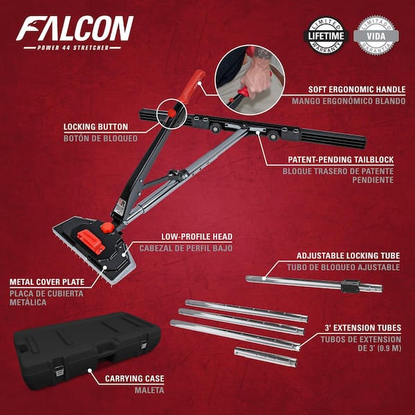 Falcon Power 44 in. Carpet Stretcher Standard Kit