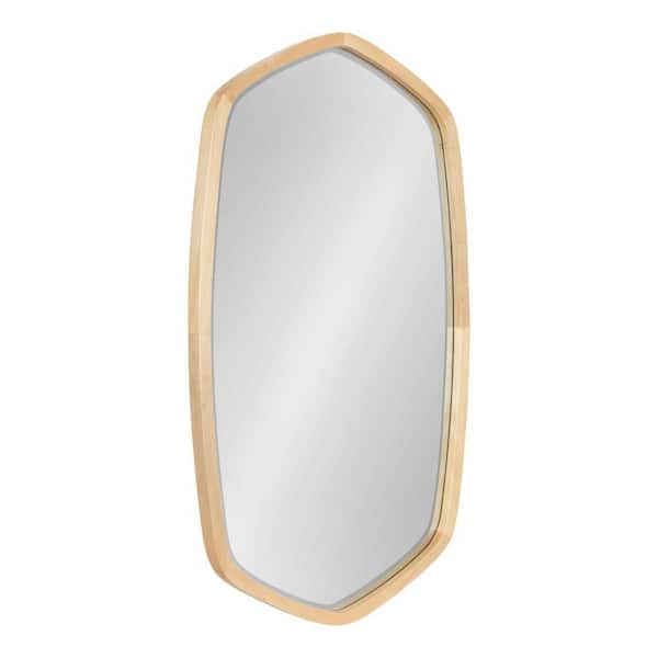 Uttermost Oval Farmhouse Plastic Mirror in Bronze/Antique Gold