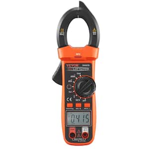 600-Volt 600 Amp AC/DC Digital Clamp/Multimeter True RMS, Multimeter Tester with LCD Display and Sleep Mode