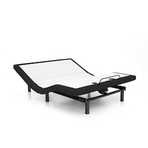 Harmony Twin-XL Black Adjustable Bed Frame with Zero Gravity