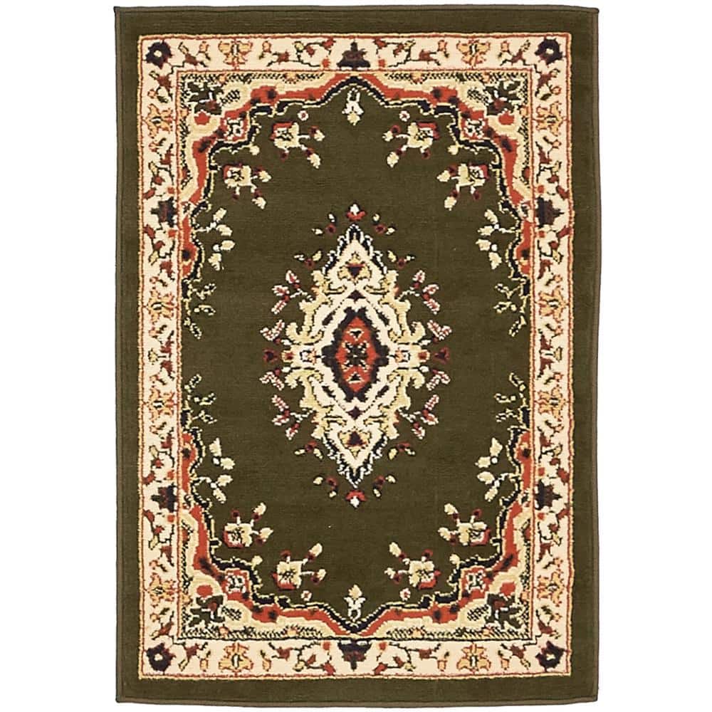 Reza Washington Green 2' 2 x 3' 0 Area Rug price history on PriceWatchPro