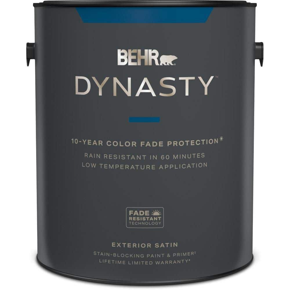 BEHR DYNASTY 1 gal. Deep Base Satin Exterior StainBlocking Paint