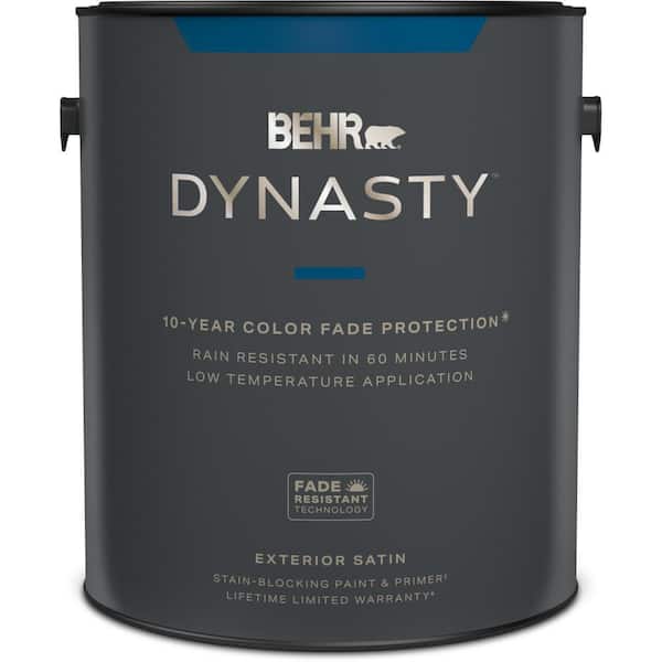 BEHR DYNASTY 1 gal. Medium Base Satin Exterior Stain-Blocking Paint & Primer