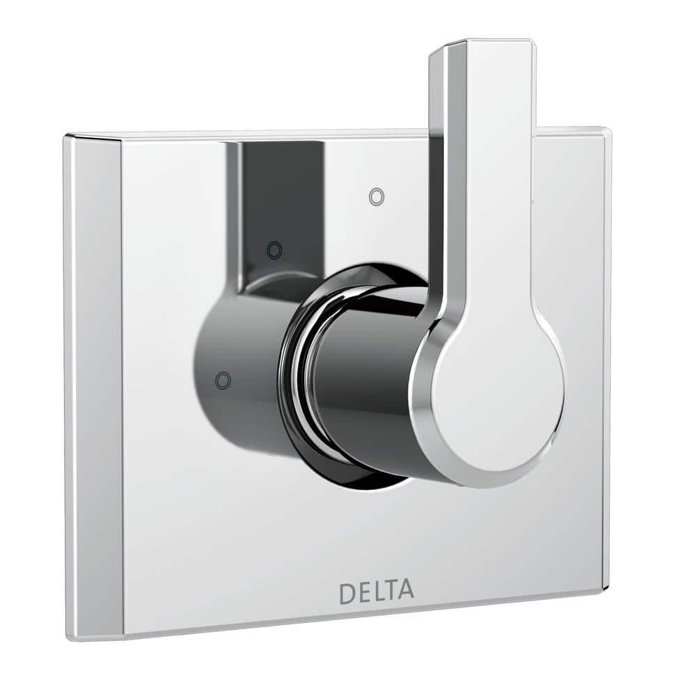 Pivotal 1-Handle Wall-Mount 3-Setting Diverter Trim Kit in Lumicoat Chrome (Valve Not Included) price history on PriceWatchPro