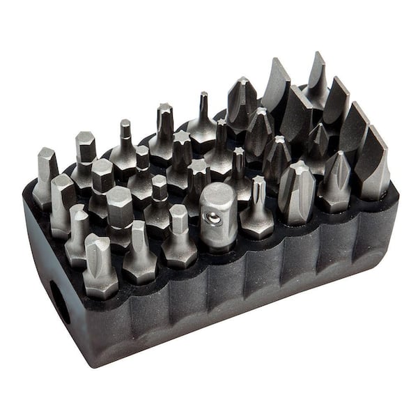Klein Tools 32-Piece Standard Tip Bit Set